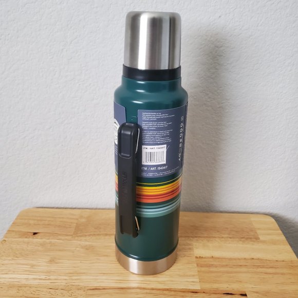 Pendleton Stanley Vacuum Bottle Green 1.5 QT New - Picture 3 of 6